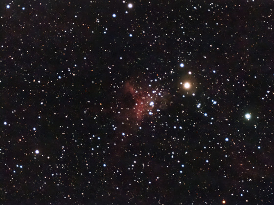 IC417 Spider Nebula mit der Vaonis Stellina