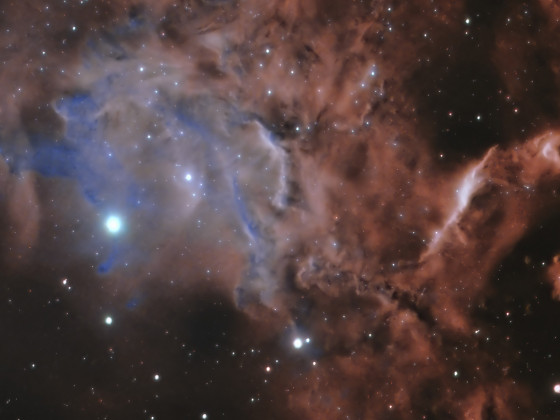 IC405 Flaming Star