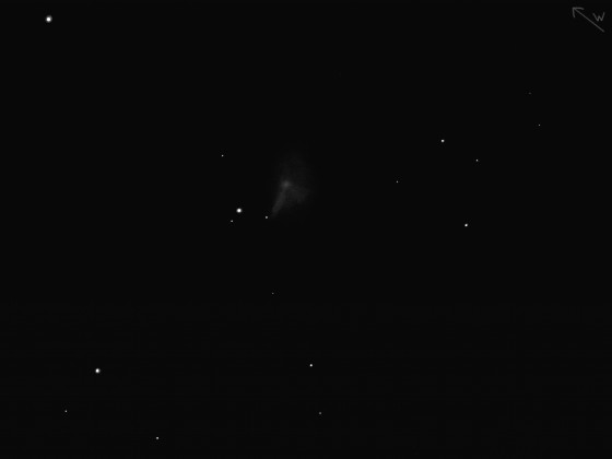NGC 1788 mit 16", 257x, GG: 6m0,  12/2019