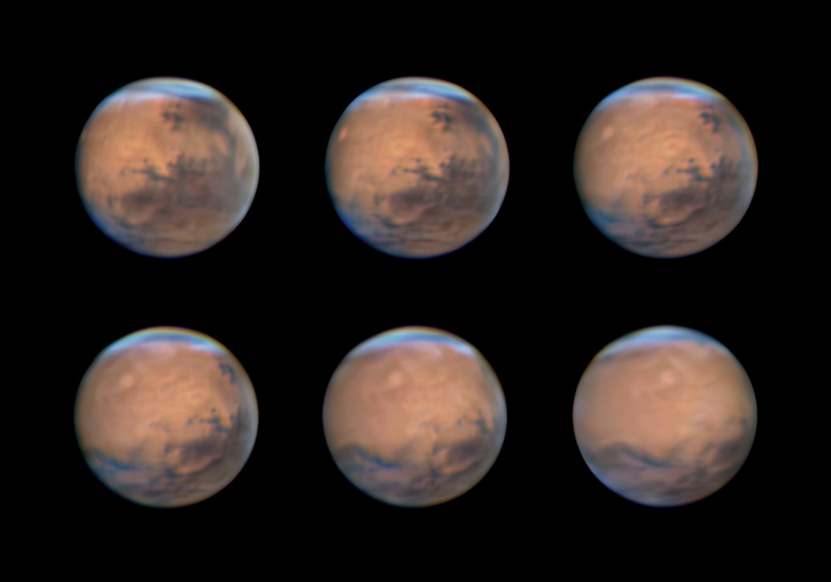 Mars - 6 Ansichten in 5 Stunden