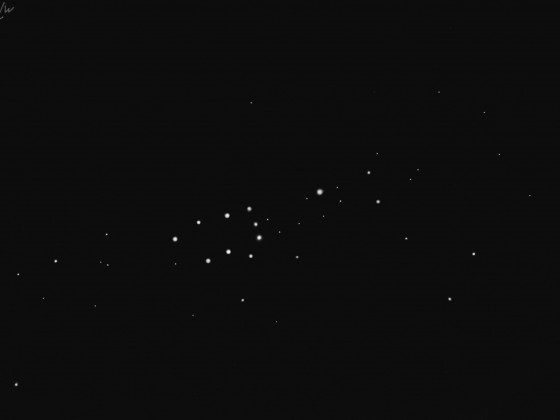 NGC 7510 mit 16", 200x, GG: 5m0, 10/2020