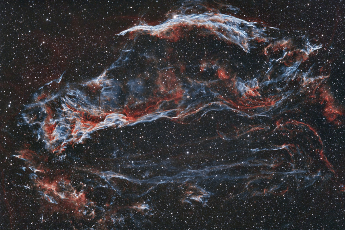 NGC 6960 + Pickering´s Triangle