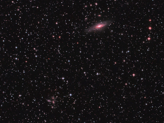 NGC7331 and Stephan's Quintett Neubearbeitung