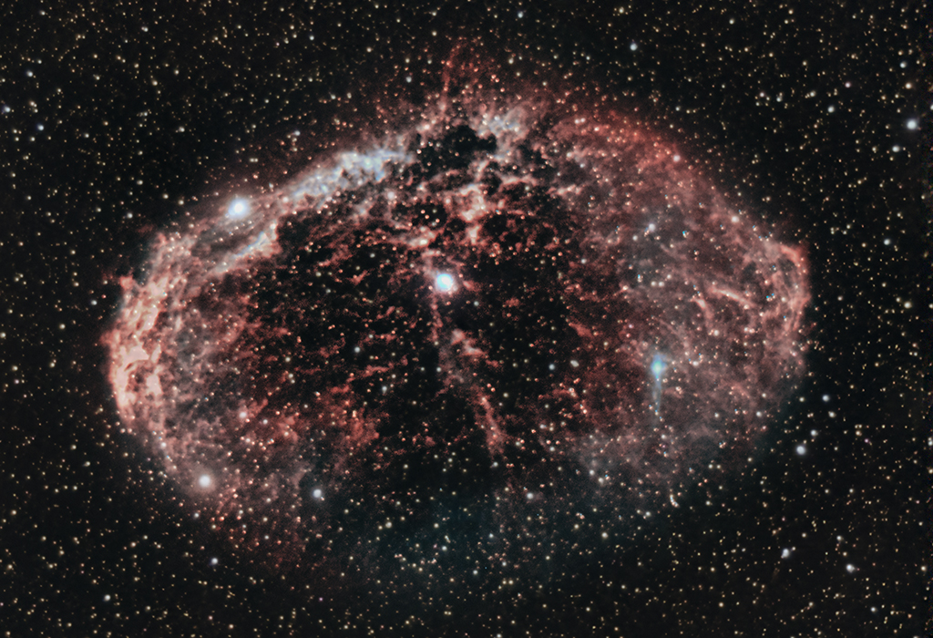 NGC6888 Crescent-Nebel (neu bearbeitet)