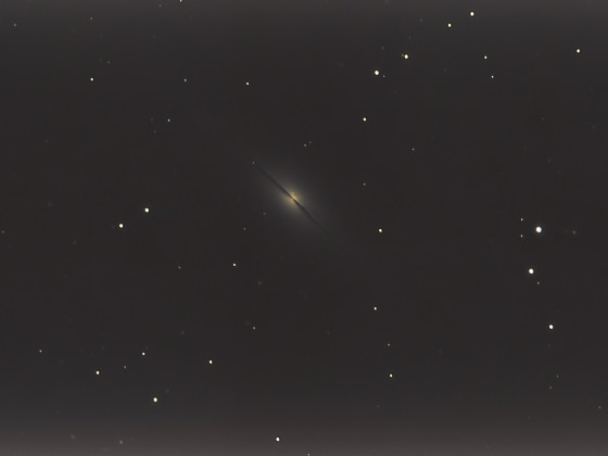 NGC 7814 kurzbelichtet