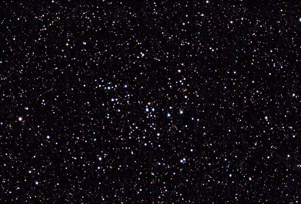 NGC7243 / Mel 240 offener Sternhaufen mit der Vaonis Stellina