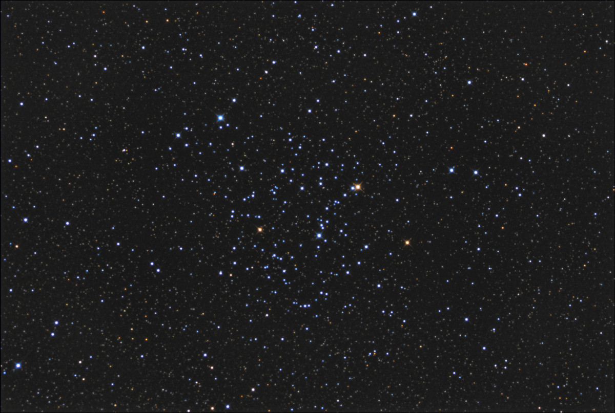 M 35  im Sternbild Zwillinge