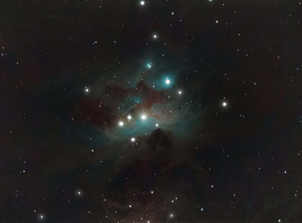 NGC1977 "Running Man Nebula" mit der Vaonis Stellina