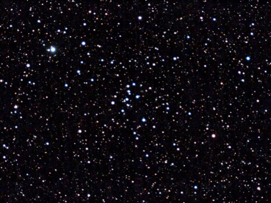 NGC7063 offener Sternhaufen mit der Vaonis Stellina
