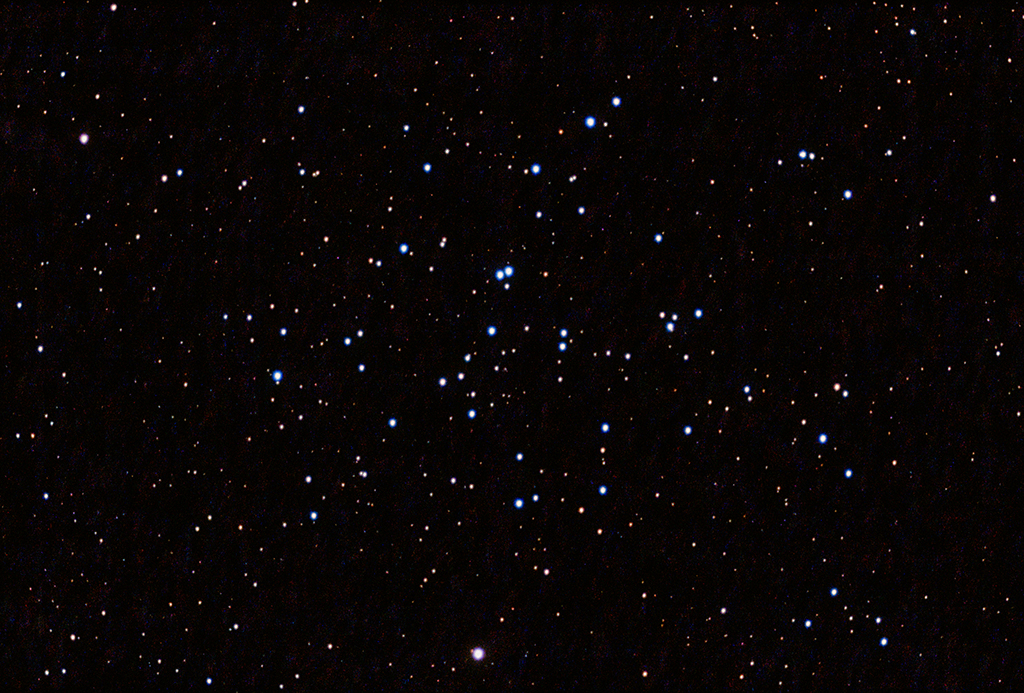 NGC1647 / Mel 26 offener Sternhaufen mit der Vaonis Stellina