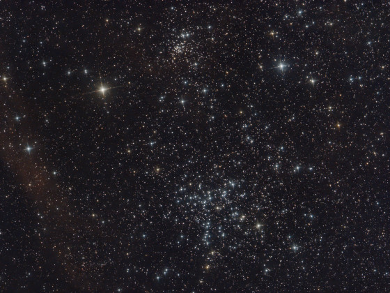 M38 und NGC 1907 kurz Belichtet