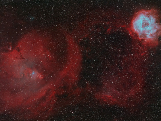 Rosettemnebel mit NGC 2264