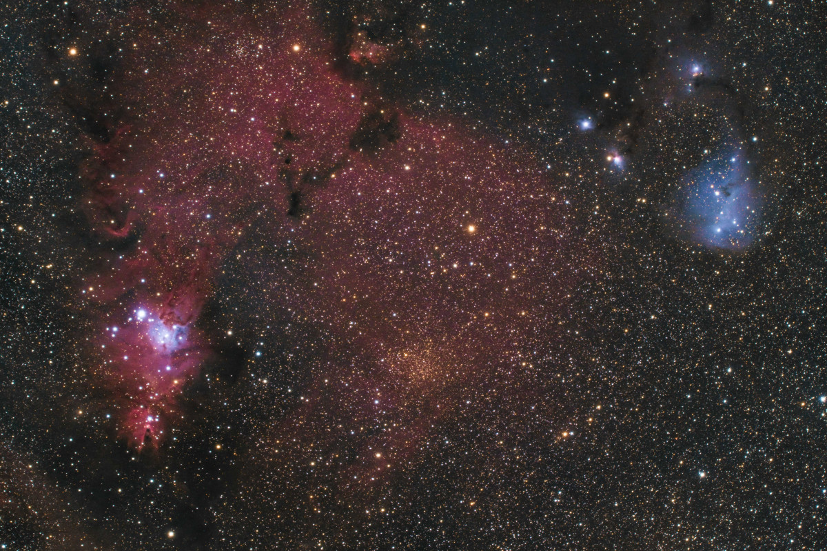 NGC2264 Weihnachtsbaum Cluster IC2169