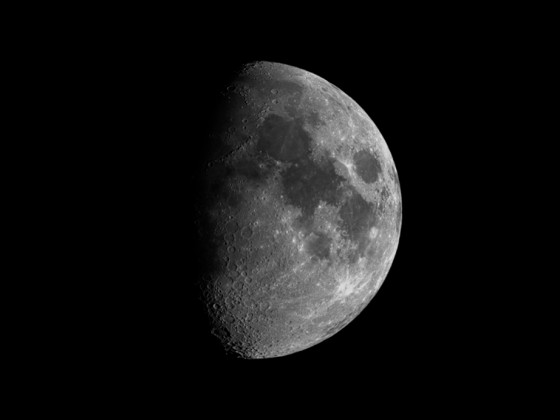 Mond (zunehmend, 63%) am 30.01.2023 mit der Vaonis Stellina