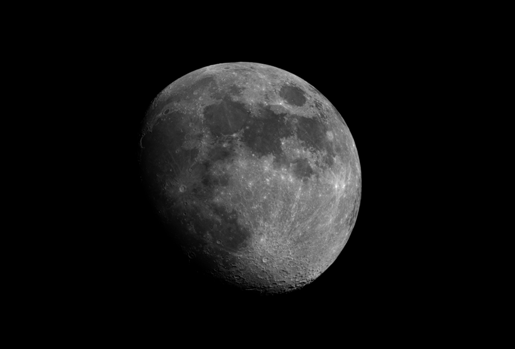 Mond (zunehmend, 81%) am 01.02.2023 mit der Vaonis Stellina