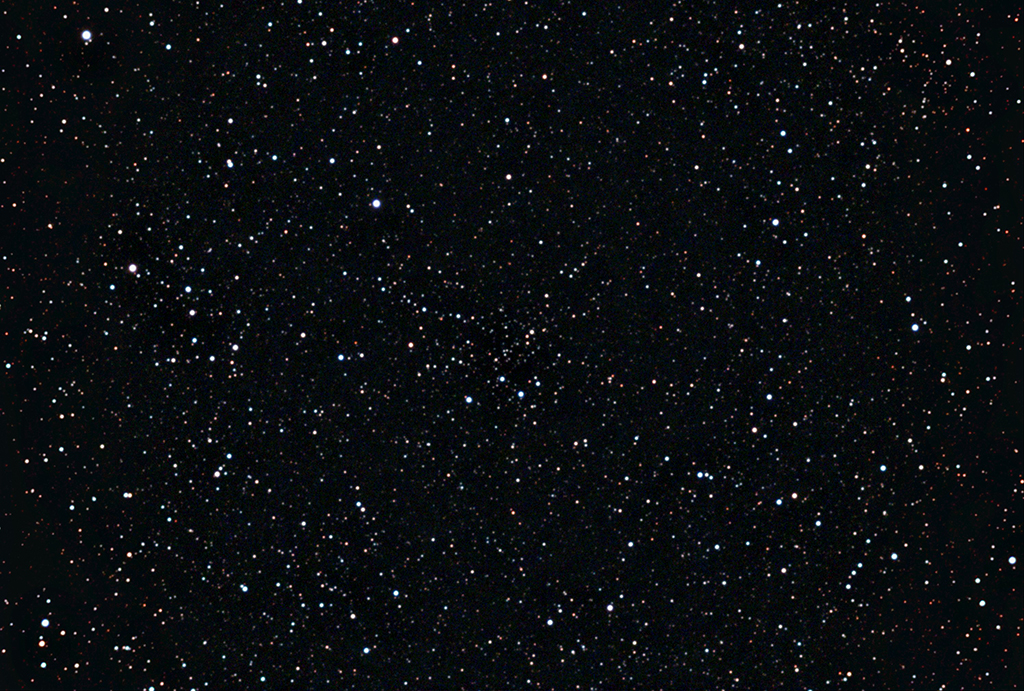 IC1434 / Mel 239 offener Sternhaufen mit der Vaonis Stellina