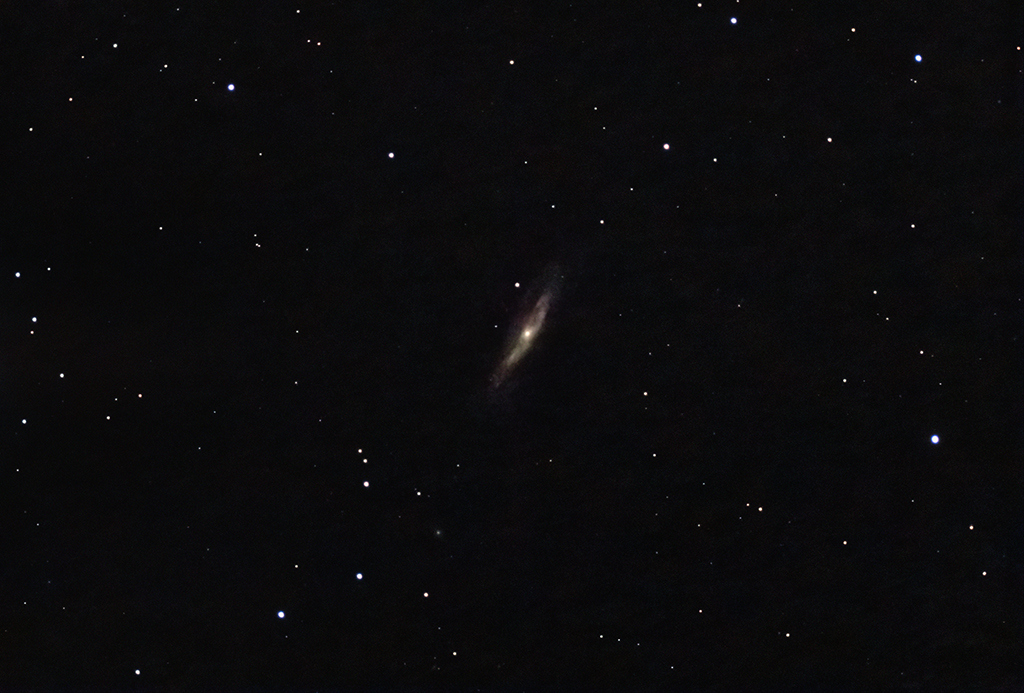 M98 Galaxie mit der Vaonis Stellina
