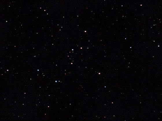 NGC956 offener Sternhaufen mit der Vaonis Stellina