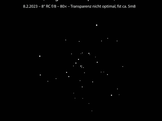 NGC 1662 – Klingon Bird of Prey