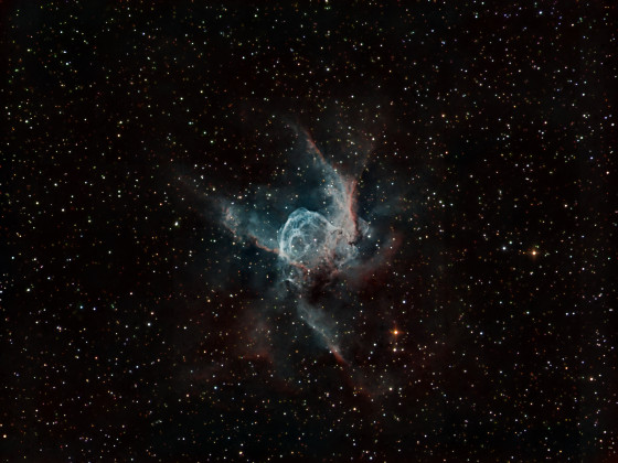 NGC2359 Thor´s Helmet - RGBHaO3