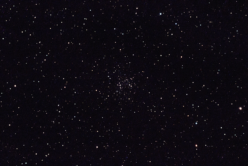 NGC2506 / Mel 80 Offener Sternhaufen mit der Vaonis Stellina