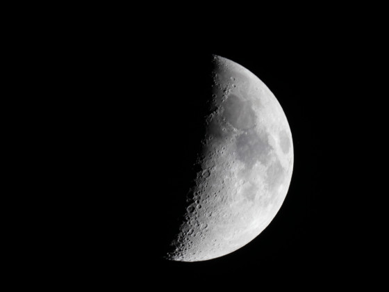 Mond mit Canon 550D