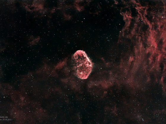 NGC 6888 Mondsichelnebel