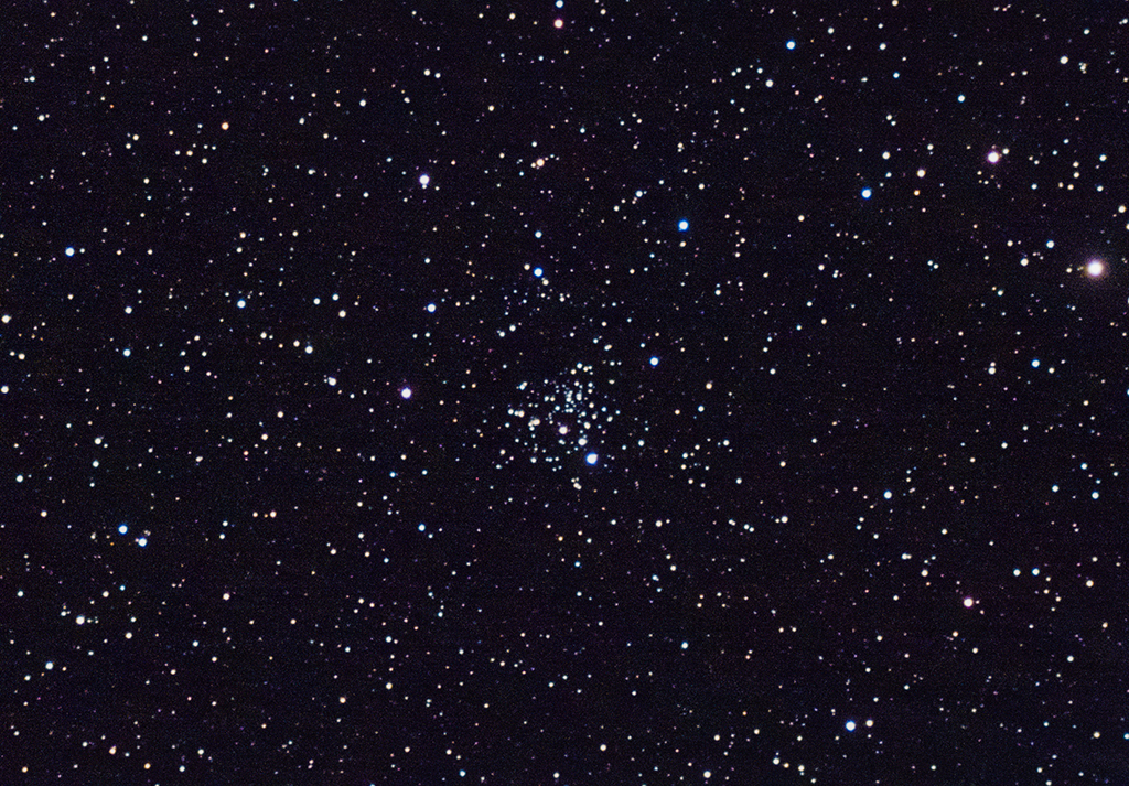 NGC2266 / Mel 50 Offener Sternhaufen mit der Vaonis Stellina
