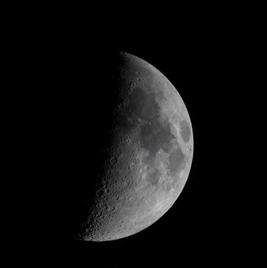 Mond mit Canon 550D