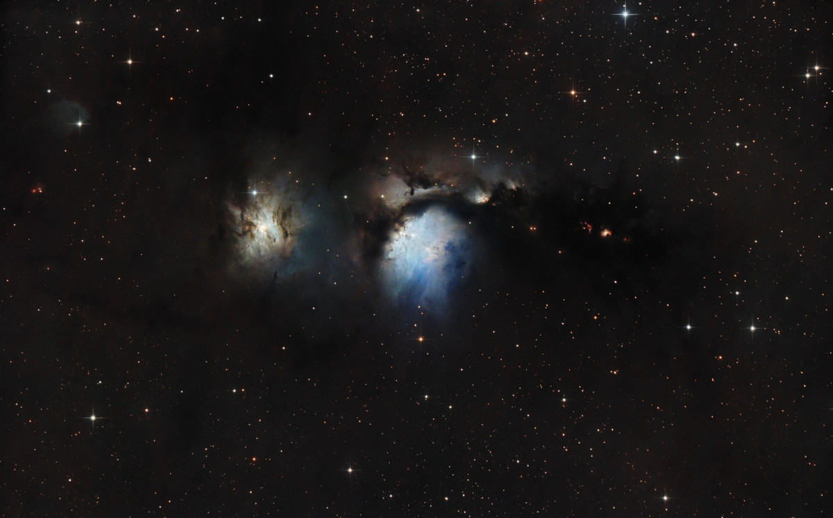 M78  im 200f4 Newton mit DSLR