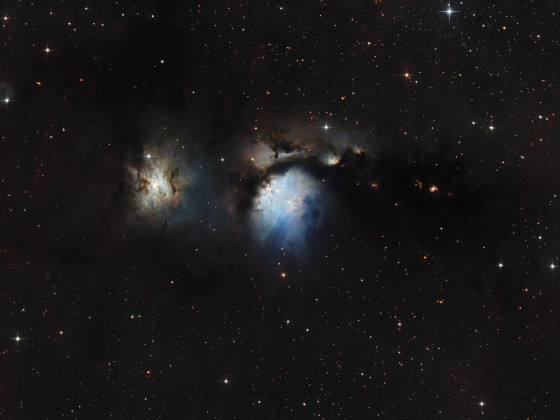 M78  im 200f4 Newton mit DSLR
