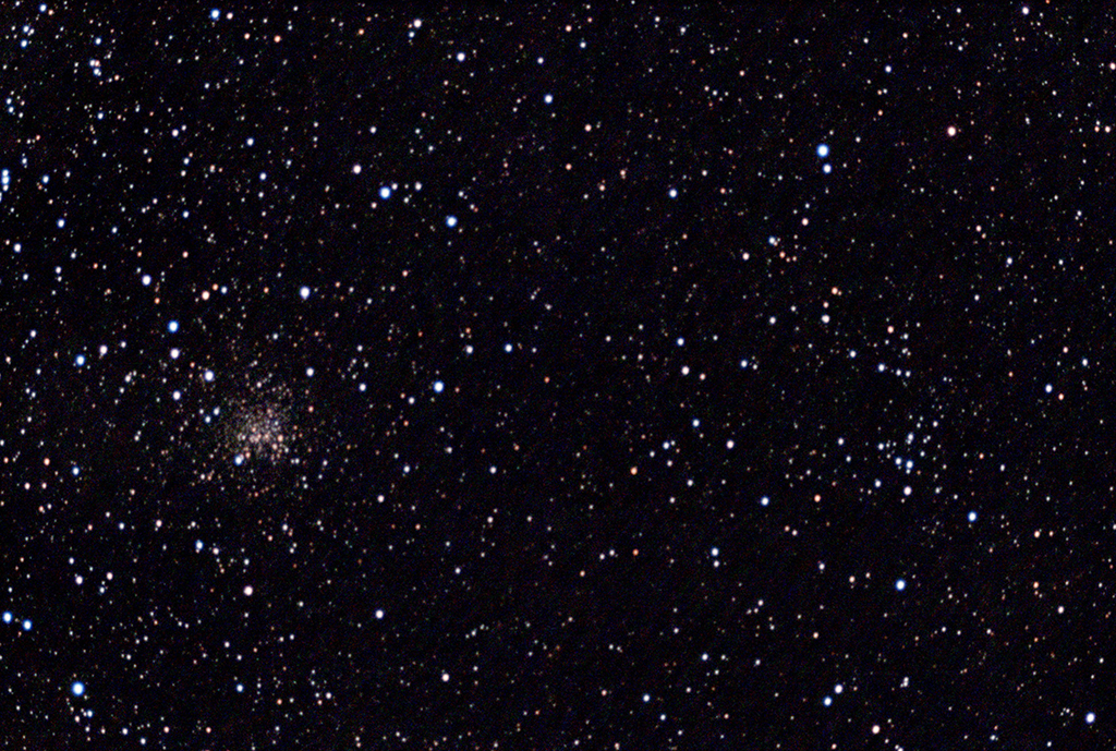 NGC2158, IC2156 und IC2157 Offene Sternhaufen (ODM 03/23) mit der Vaonis Stellina
