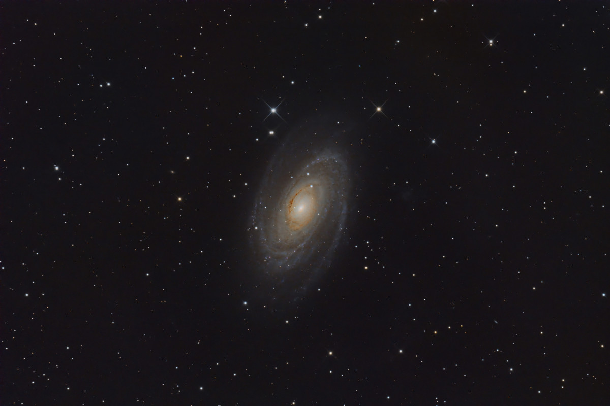 M81 am Anfang des Weges der Bildverarbeitung