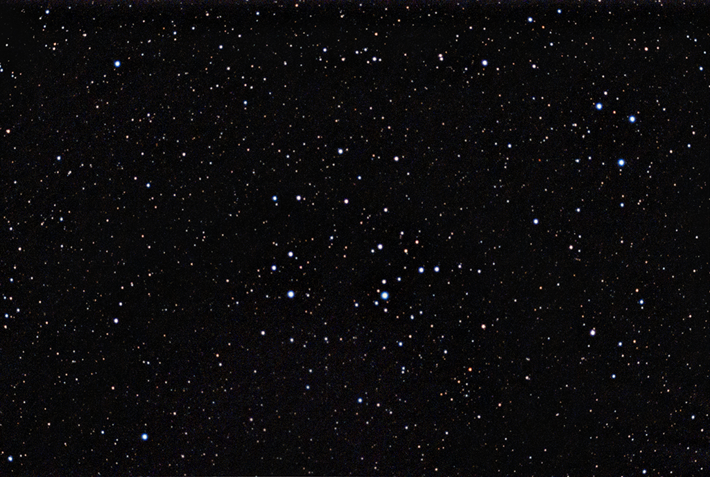 NGC2180 Offener Sternhaufen mit der Vaonis Stellina