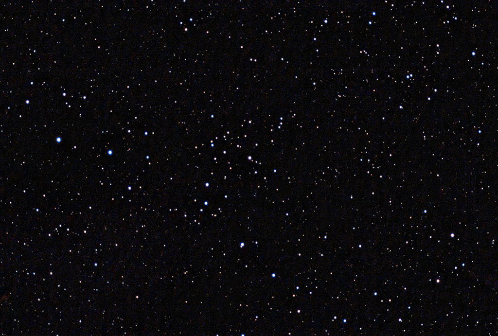 NGC2395 Offener Sternhaufen mit der Vaonis Stellina