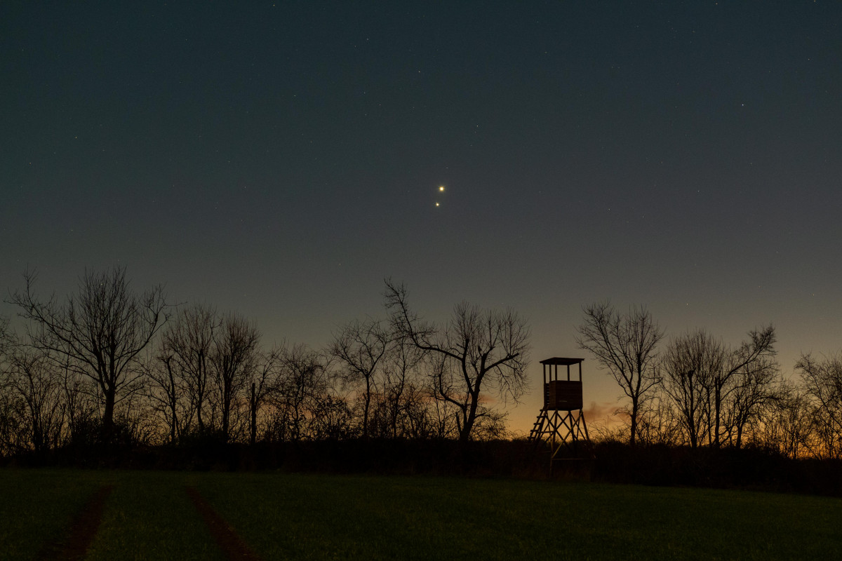 Venus und Jupiter am 02.03.23