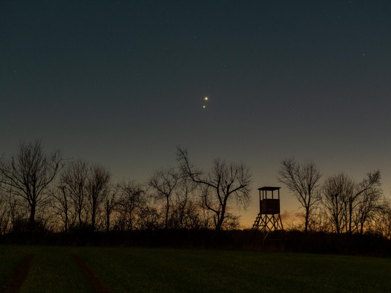 Venus und Jupiter am 02.03.23