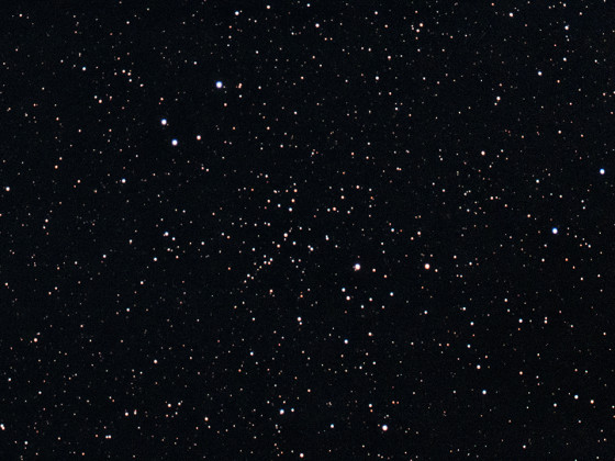 NGC2482 Offener Sternhaufen mit der Vaonis Stellina