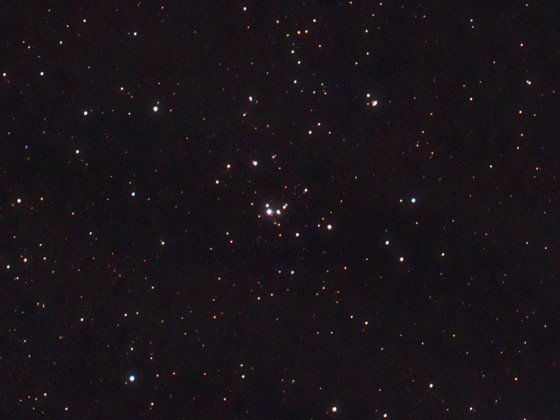 NGC6604 Offener Sternhaufen mit der Vaonis Stellina