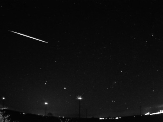 Meteor am 28.03.2023 um 04:49 Uhr MESZ