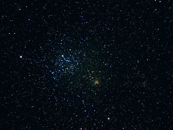 M 35 mit NGC 2158 und IC 2157