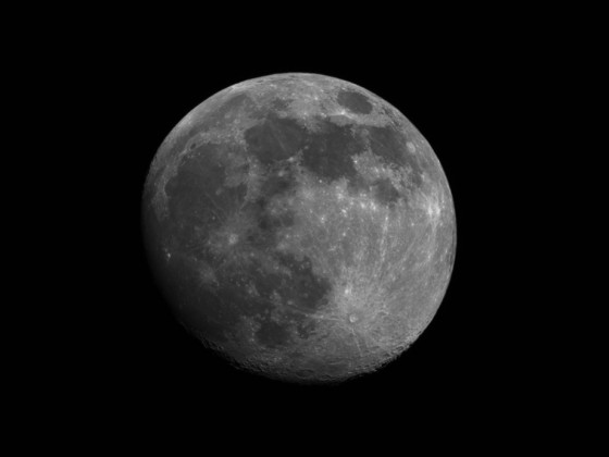 Mond (90%, zunehmend) am 03.04.2023