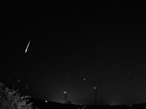 Meteor am 18.04.2023 um 03:32:42Uhr MESZ
