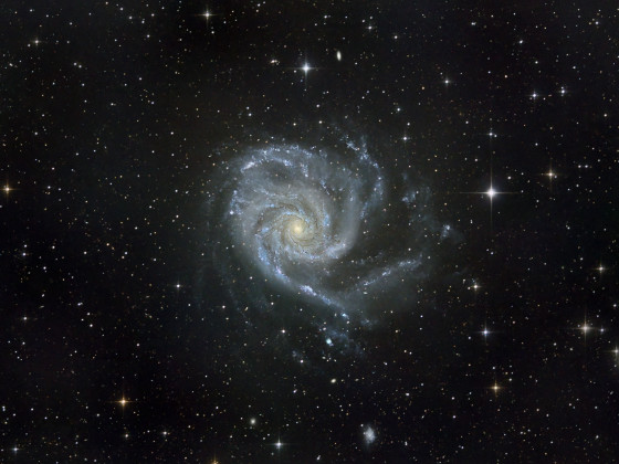M101 - Pinwheel Galaxie (auch Feuerrad Galaxie)