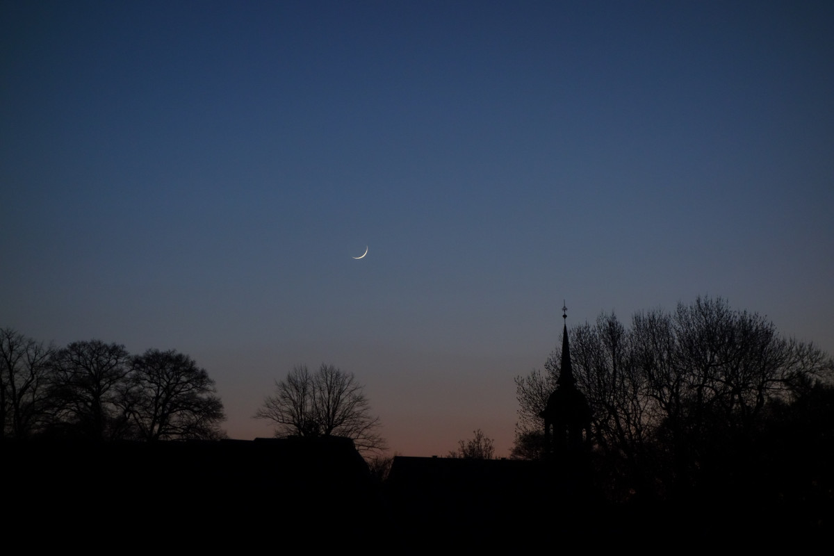 Mond und Merkur 21.4.23
