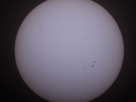 Sonne 29.04.2023 - 8" Newton - Weißlicht