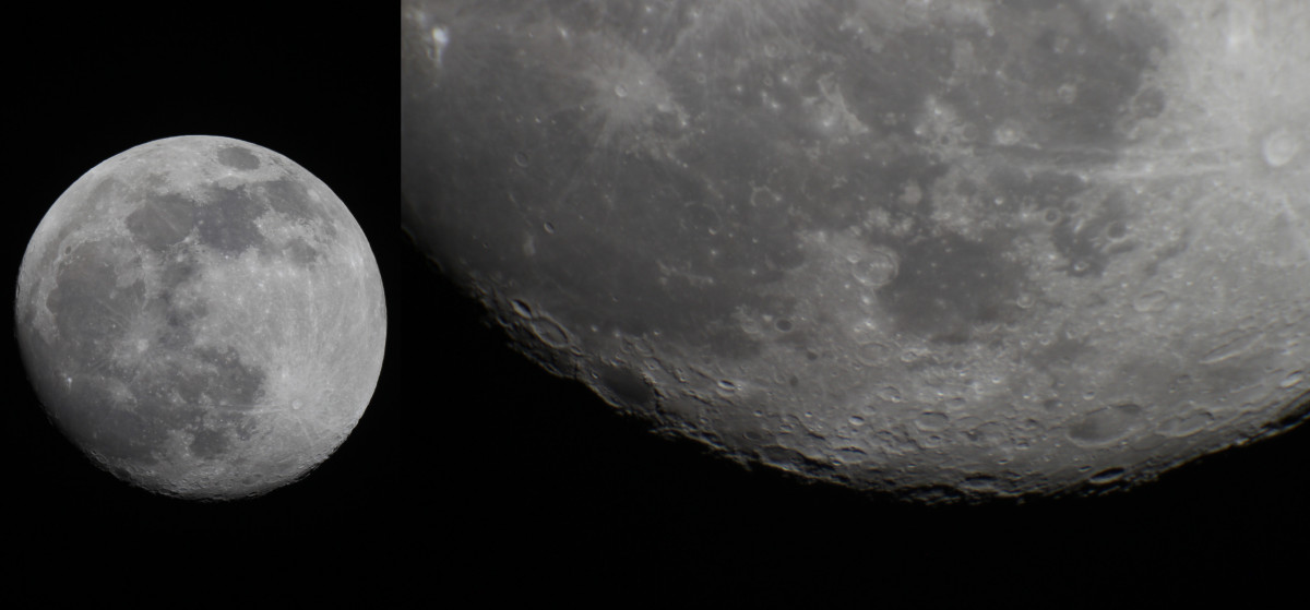 Mond 03.05.2023 - 8" Newton + 2x Barlow
