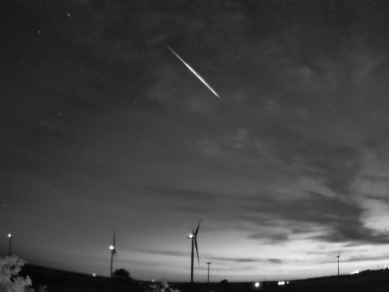 Meteor am 19.05.2023 um 3:30:23Uhr MESZ