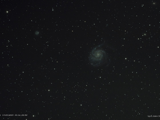 M101 vom 19.05.2023   Zeit 01:16 -02:30  Supernova  2023ixf