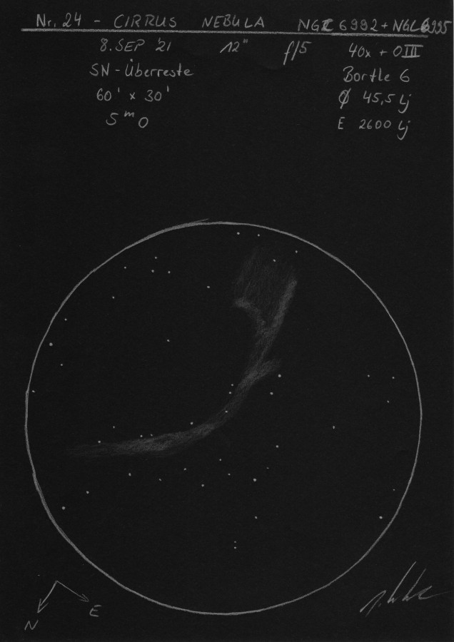 Cirrus Nebula NGC 6995